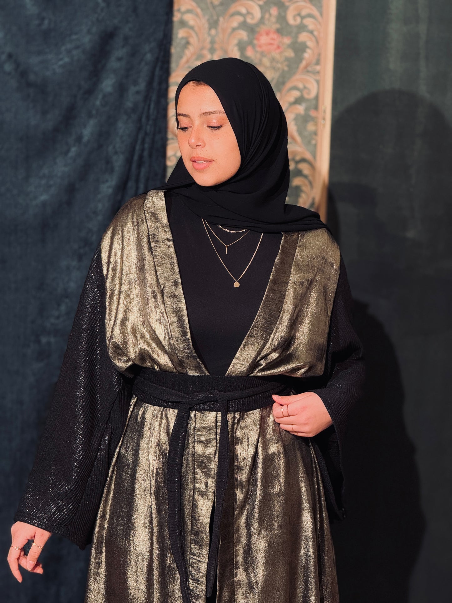 Najm Kaftan In Olive