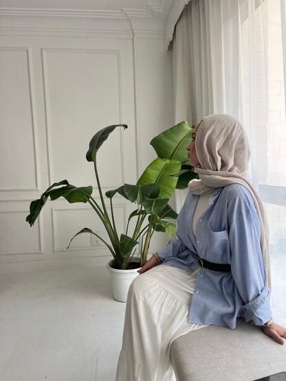 Striped Everyday Shirt In Blue