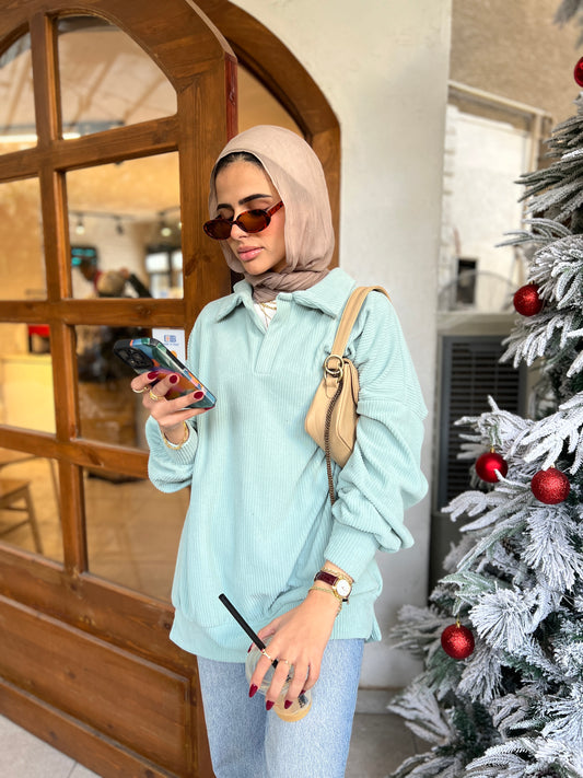 Mimi Sweater In Mint