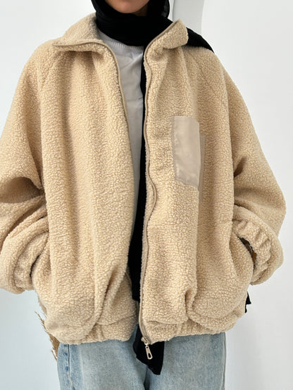 Teddy Bae Sweater In Beige