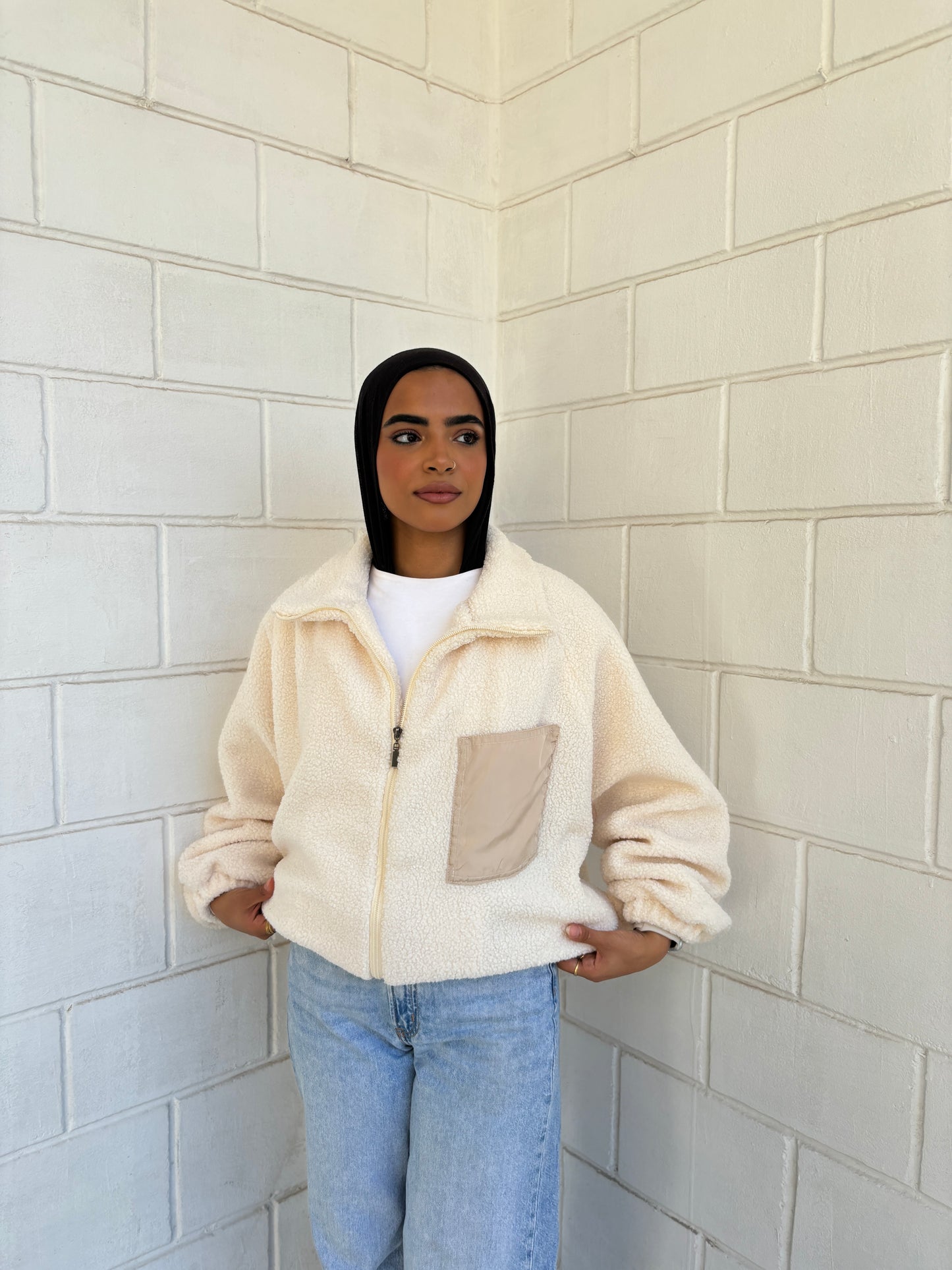 Teddy Bae Sweater In Off-White